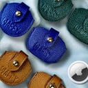 Étui en cuir WAFFY pour AirTag (Apple )