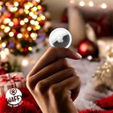 Collier en cuir WAFFY compatible AirTag 