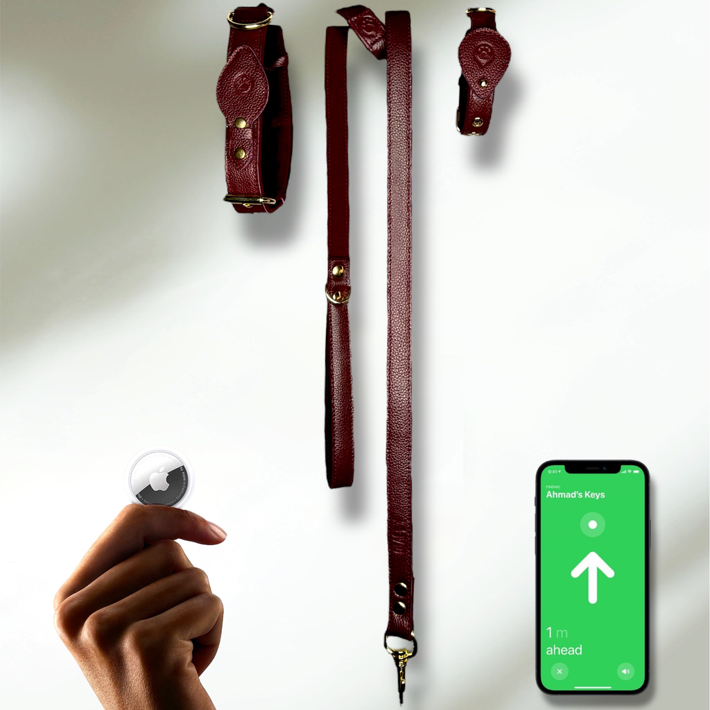 Laisse en cuir WAFFY