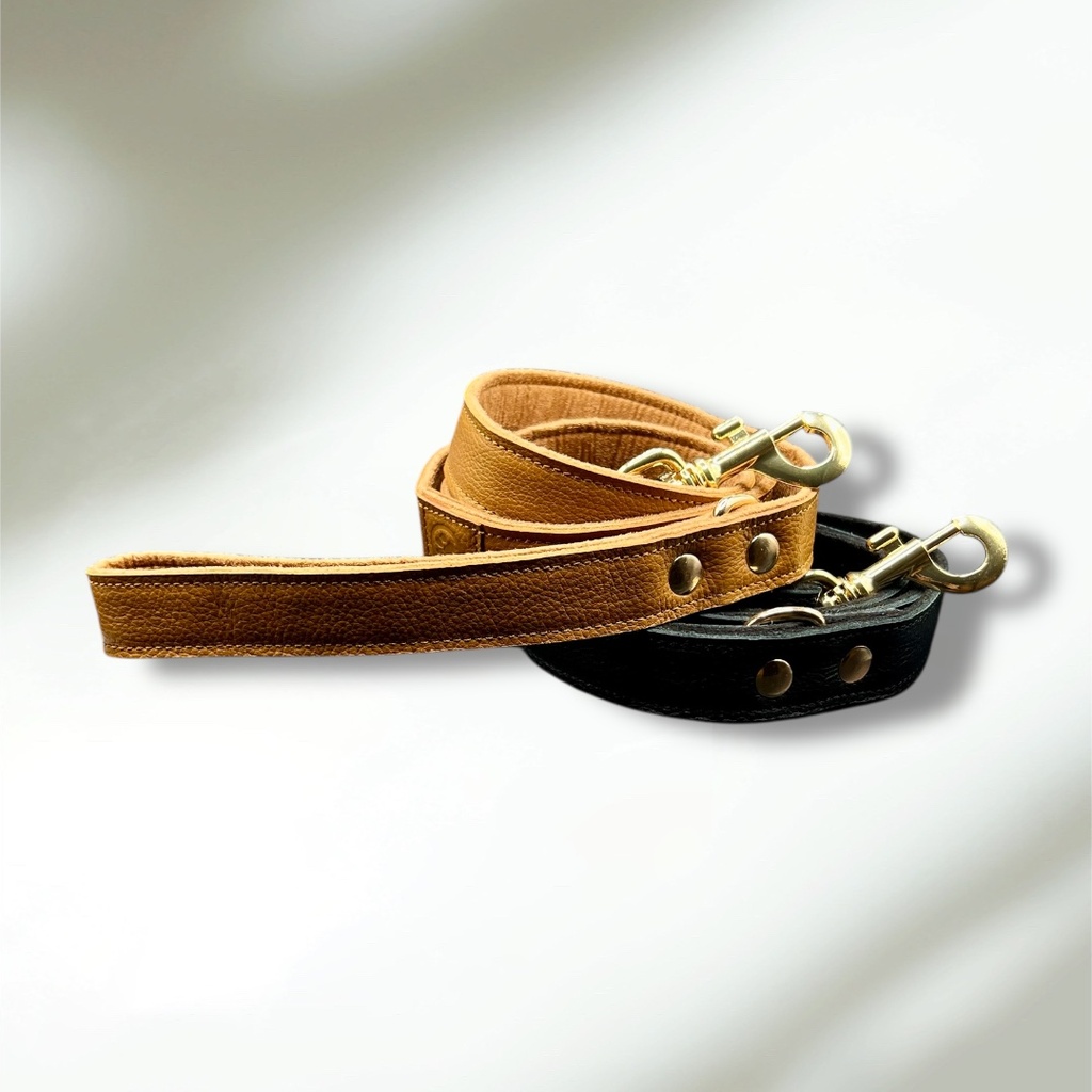 Laisse en cuir WAFFY