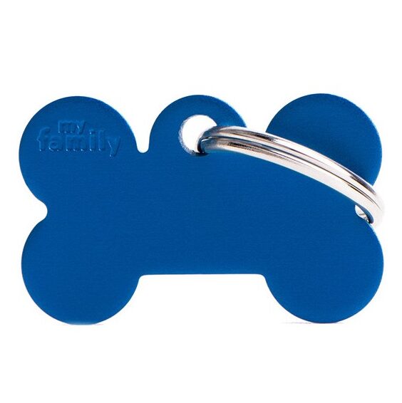 Médaille Basic Os Petit Bleu en Aluminium