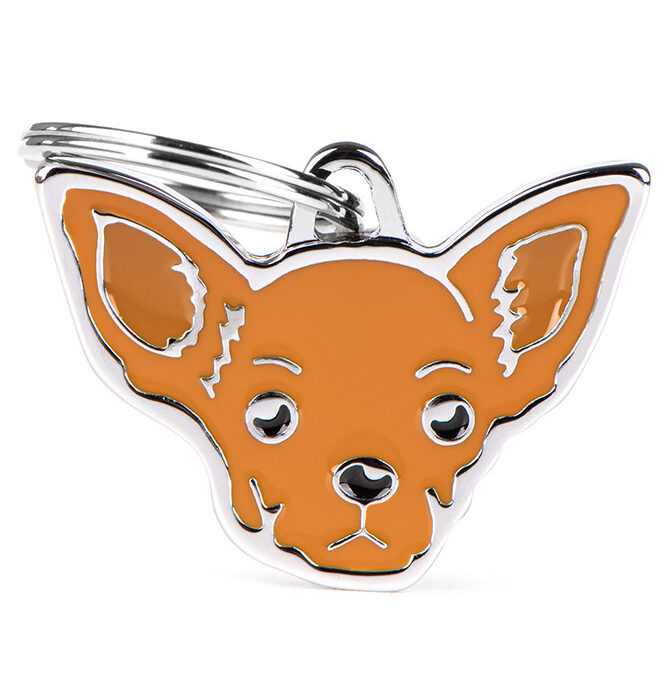 Médaille Friends Chihuahua Marron