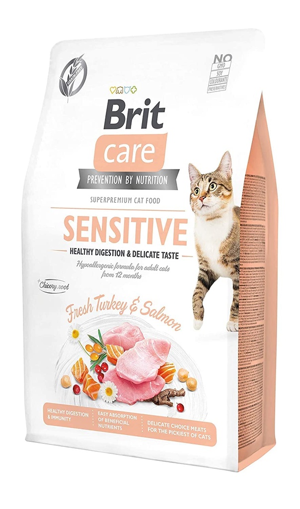 Brit Care Cat Grain-Free Sensitive Healthy Digestion 2 kg