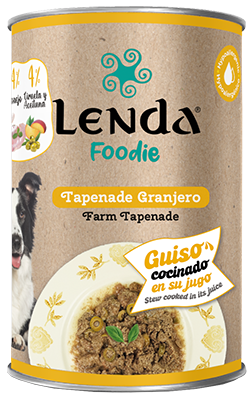 Plats Humides Hypoallérgenique (Sensitive) Chien: Tapenade de Ferme / Farm tapenade Grain-Free (Canard & Lapin) 380 g