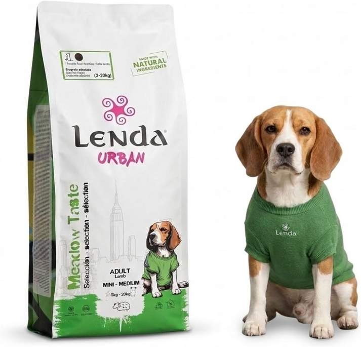 Lenda Urban Meadow Taste - Agneau : 2 kg Mini-Medium