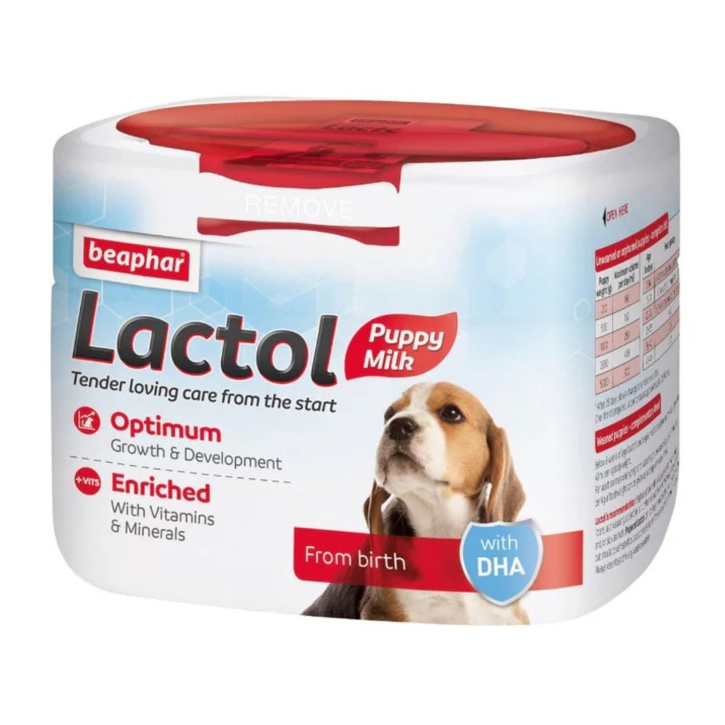 Beaphar Lactol Lait de Remplacement Chiot – 250 g