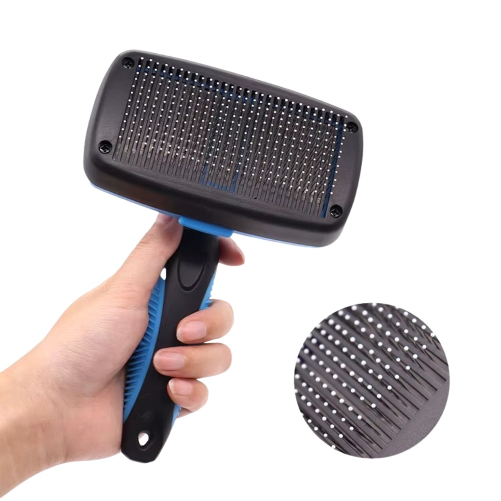 Brosse Autonettoyante pour Animaux – Outil de Désemmêlage