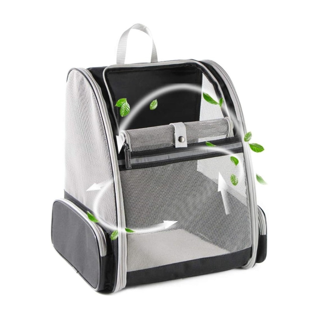 Sac à Dos Transport pour Animaux – Bulle Extensible & Aéré