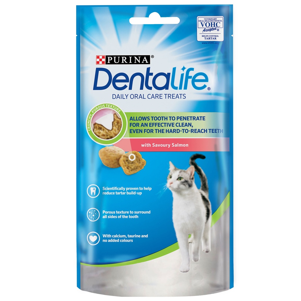 Dentalife Chat Saumon 40g