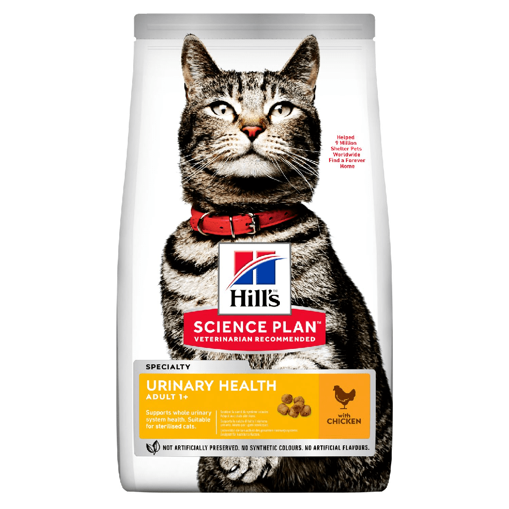 Hill’s pour Chat Adulte Urinary Health Poulet 1.5Kg/7Kg