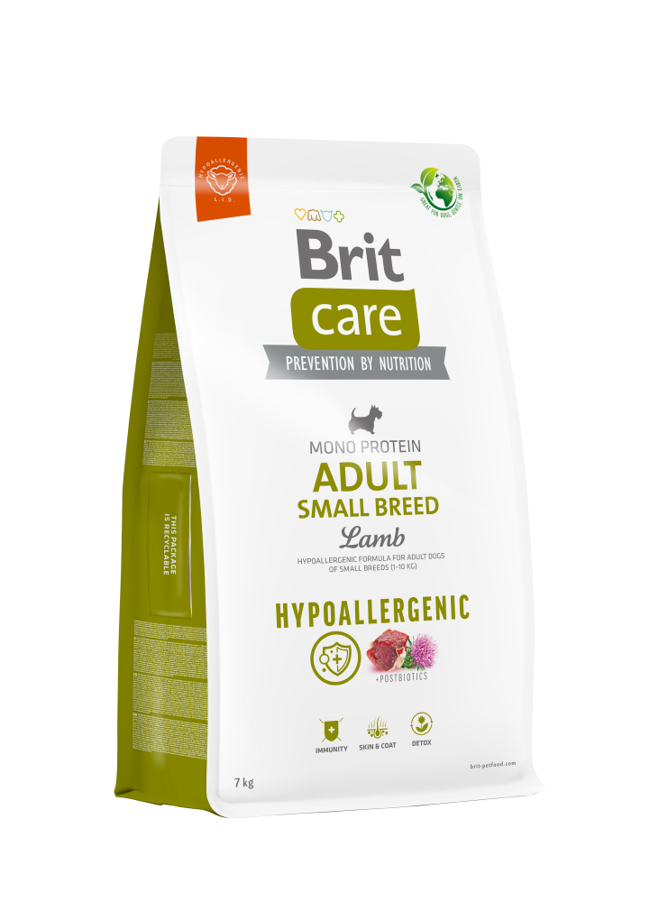BritCare Dog Hypoallergenic Adult Small Breed 3Kg
