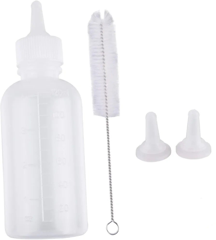 Biberon en Silicone pour Chatons et Chiots – Alimentation Nouveau-né à Casablanca