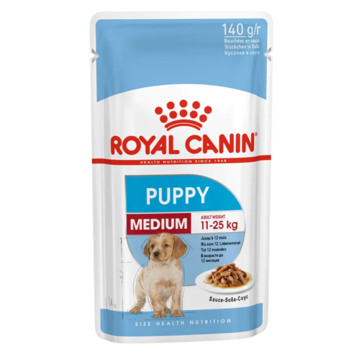 Royal Canin Medium Puppy (Chiot) Sauce – 140g