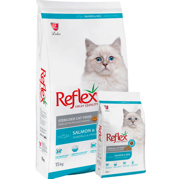 Reflex Stérilisé Cat Adult Saumon 2kg | | 15kg