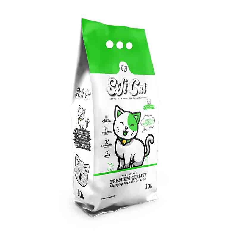 Soft Cat Litter 5L / 10L Aloe Vera