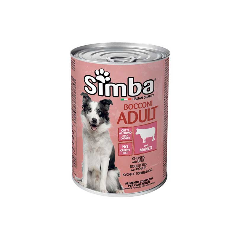 Simba Boulette Chien Boeuf 415g
