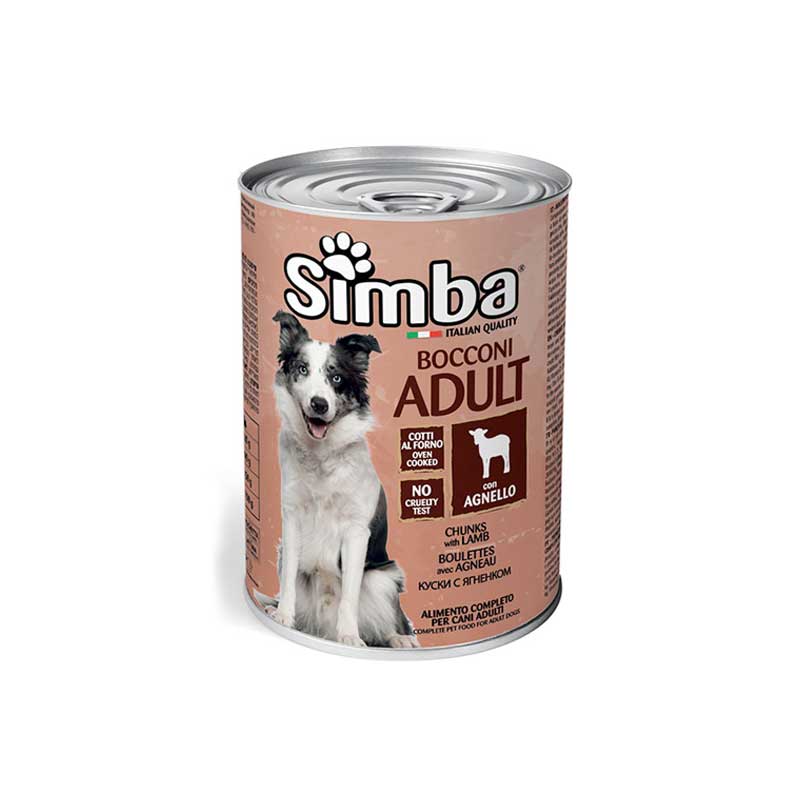 Simba Boulette Chien Agneau 415g