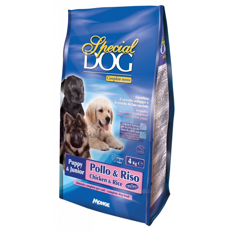 Special Dog Croquettes Puppy et Junior au Poulet et Riz