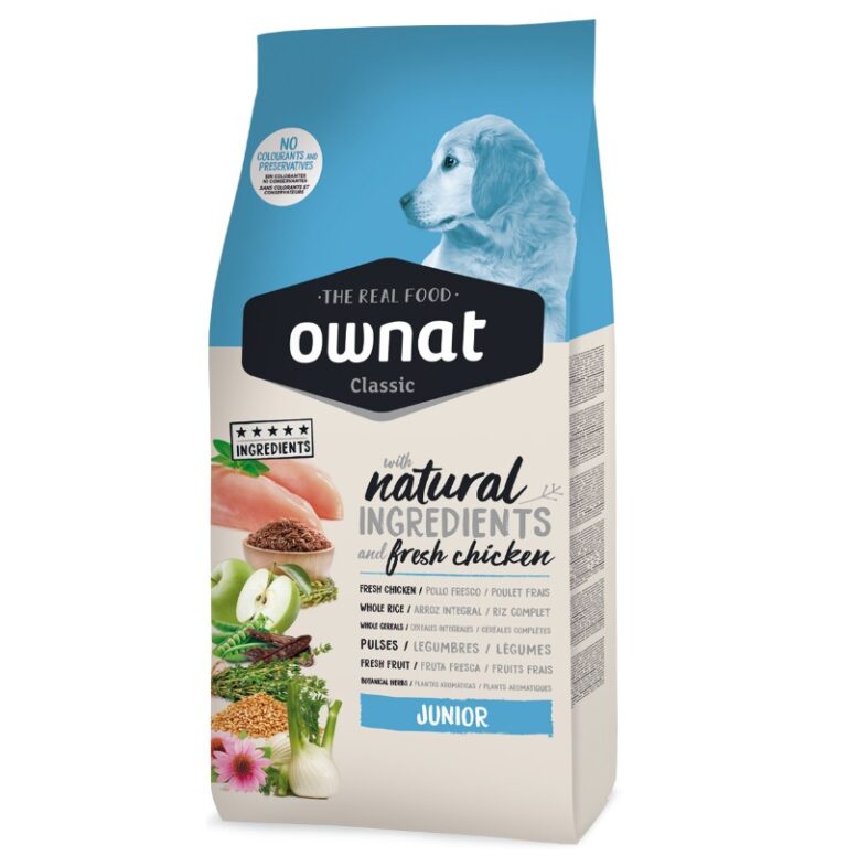 Ownat Classic Junior 4kg | 12kg – Croquettes Chiot à Casablanca