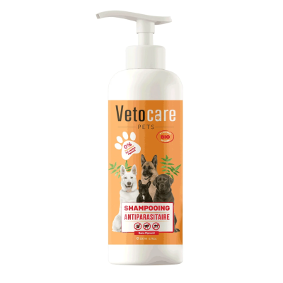 Shampoing Antiparasitaire Chien — 200 ml