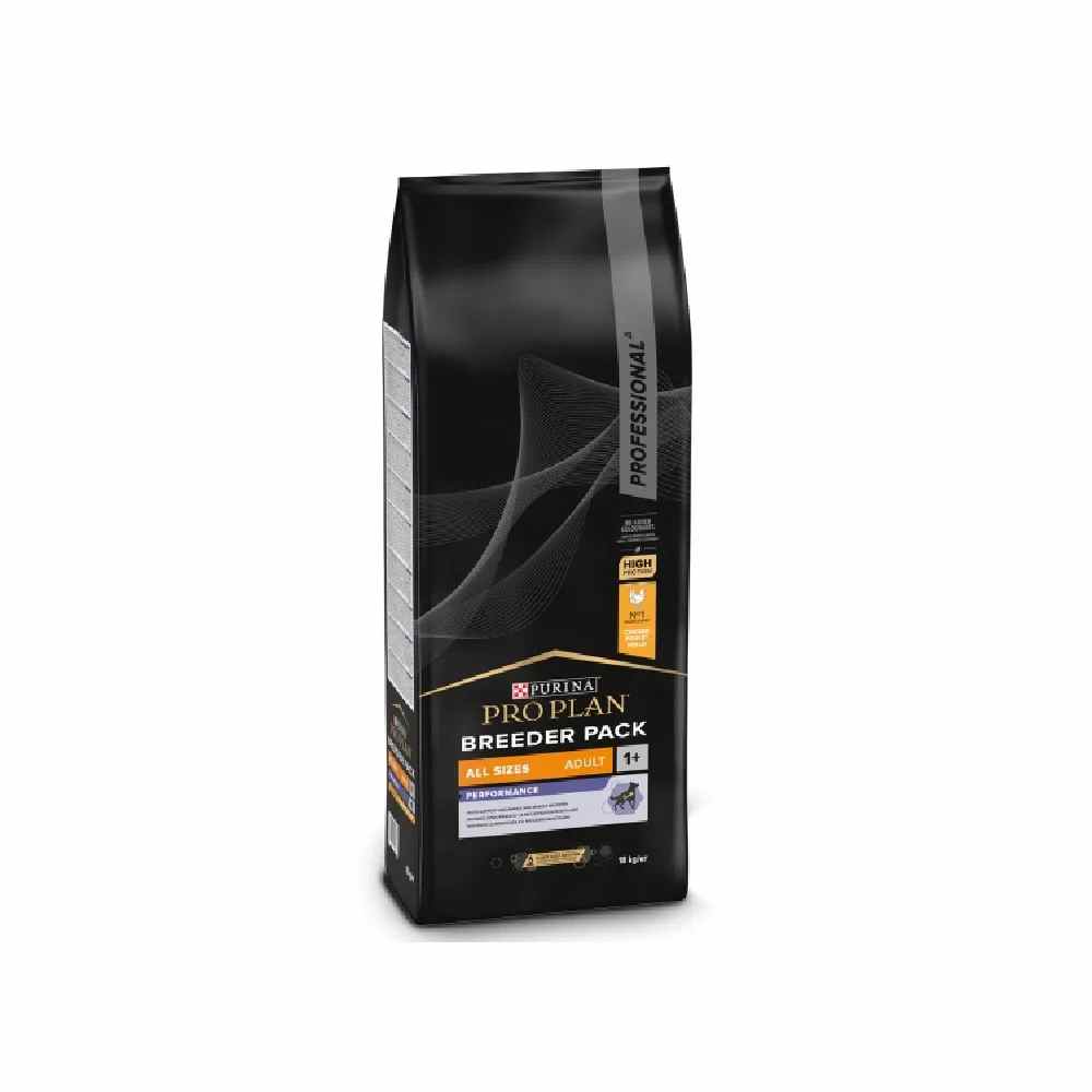 Proplan dog breader pack all sizes adult 18kg