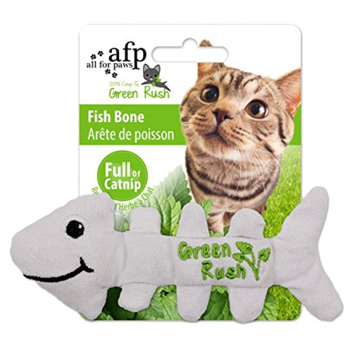 Jouet Pour Chat Peluche – Arêtes de poisson Catnip