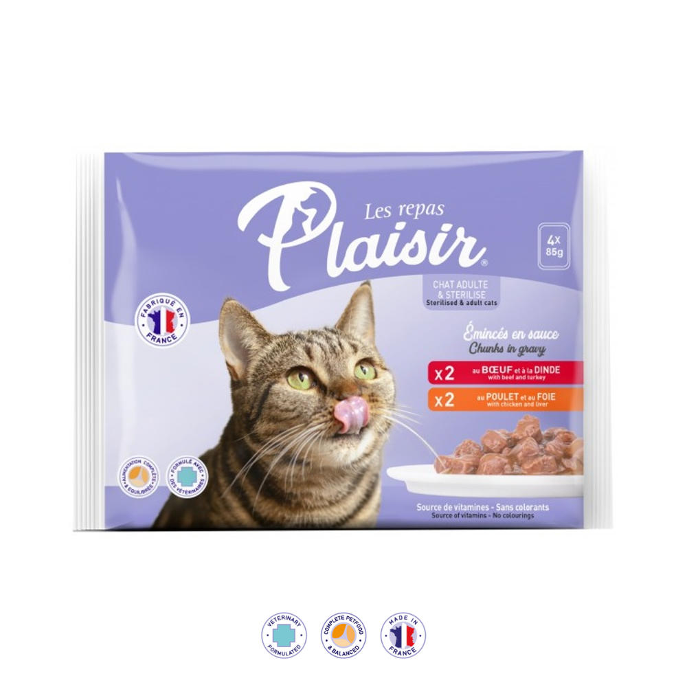 Repas Plaisir Pâté Pour Chat Adulte & Stérilisé Multi Pack - 340g