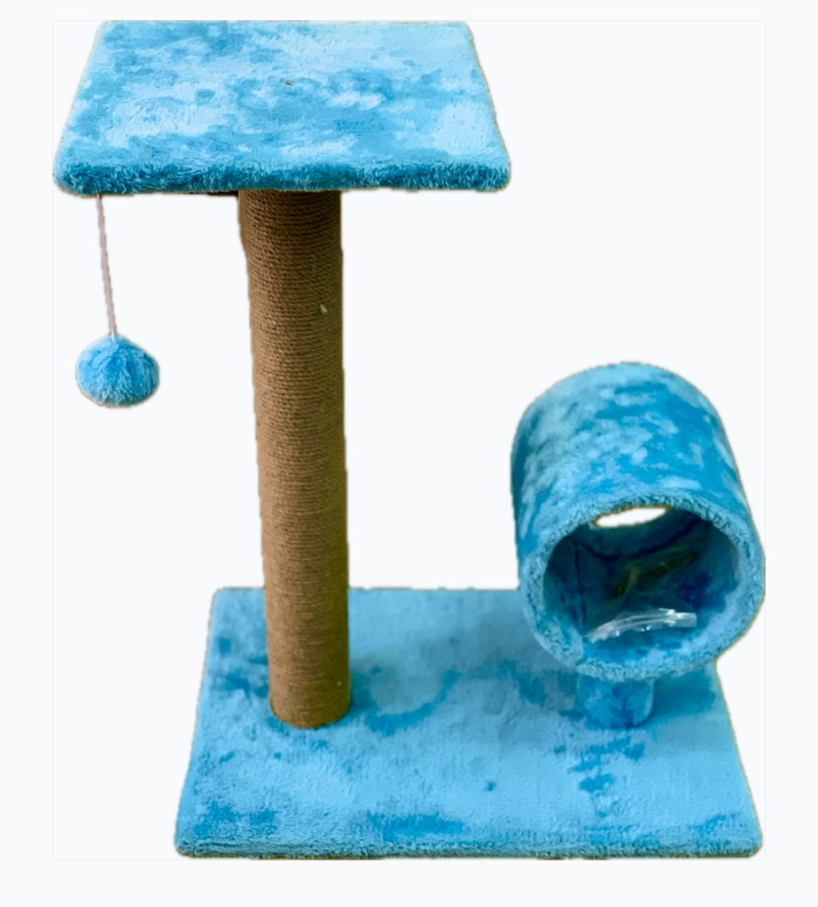 Arbre Pour Chat CANIJESS Long a Cylindre-CYAN HK15009