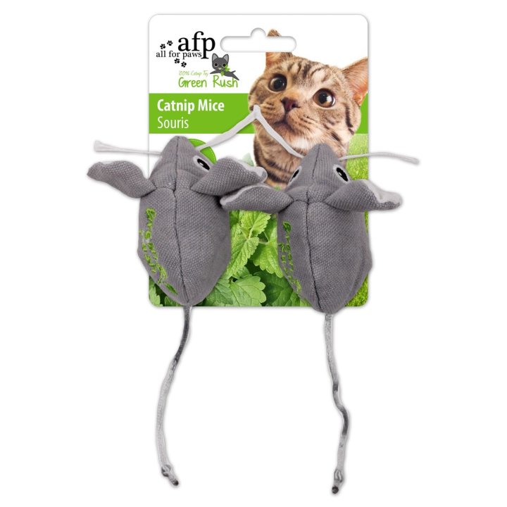 Jouet Pour chat Peluche – Souris à Catnip