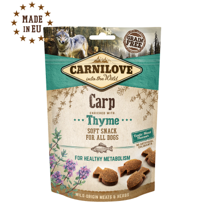 Carnilove Snack Carpe Au thym 200g