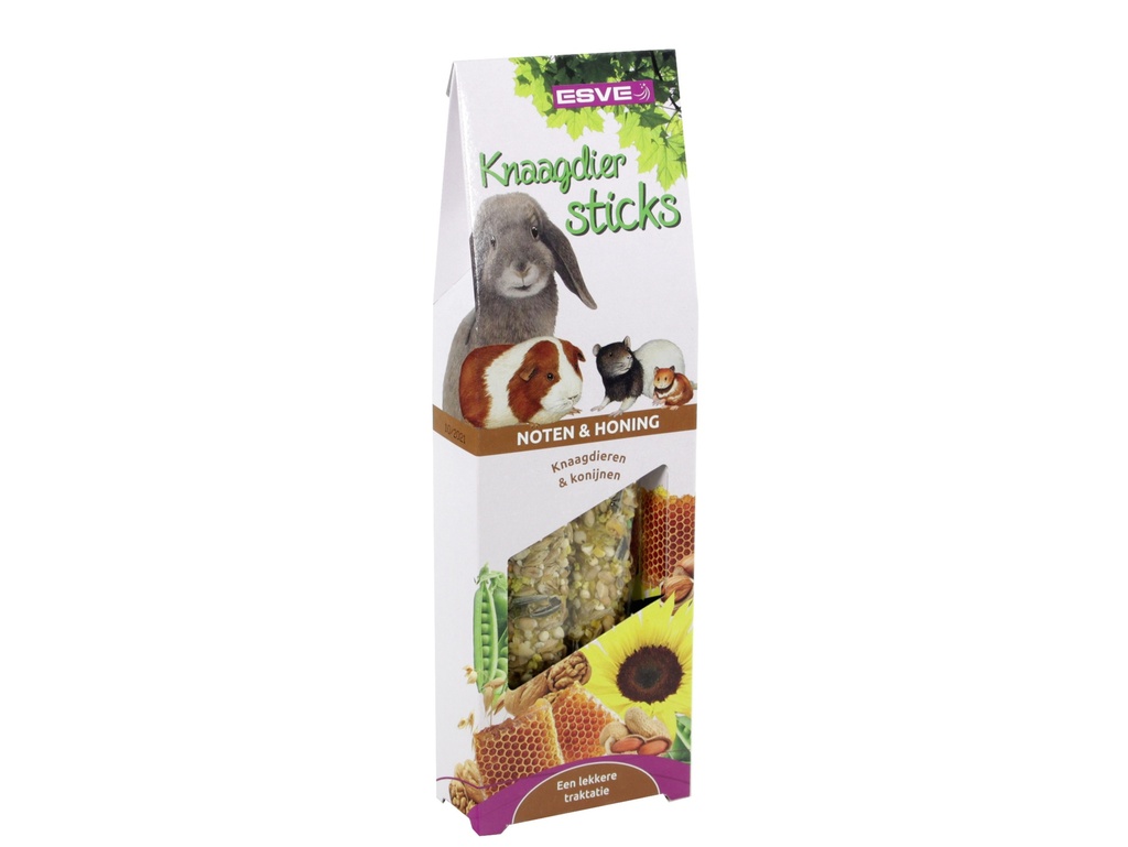 Esve Sticks Rongeurs noix et miel 2 pièces