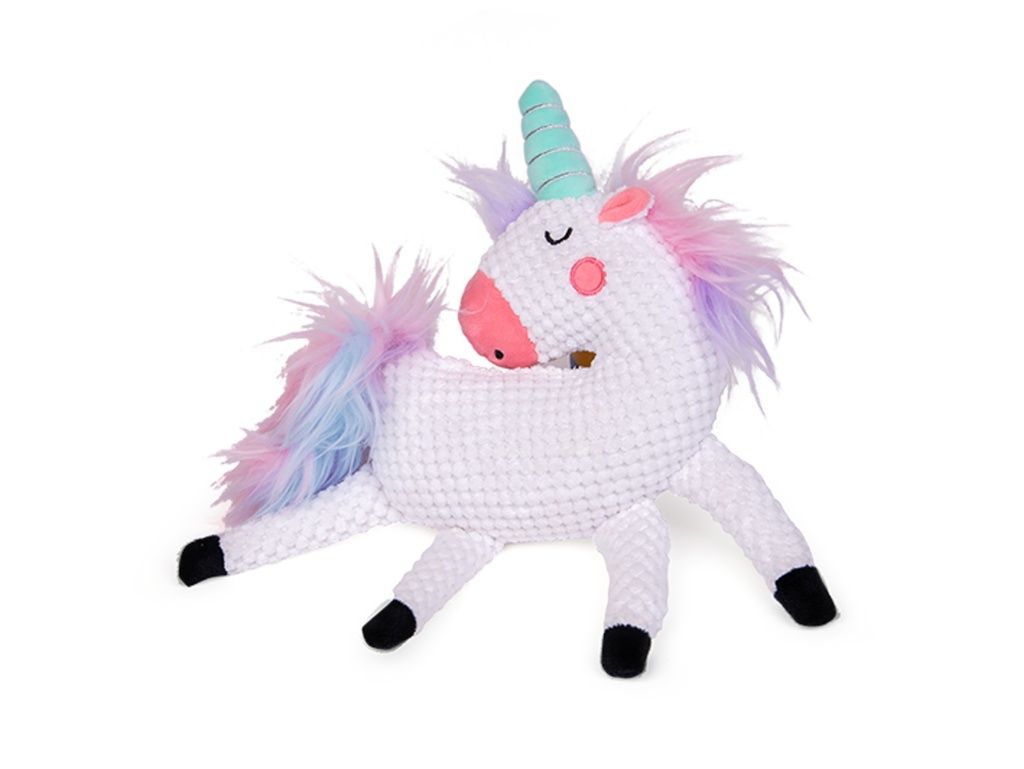 Jouet peluche tricotée pour chien Licorne - Vadigran