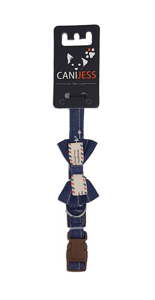 Collier avec noeud papillon pour chat Canijess 2 coloris