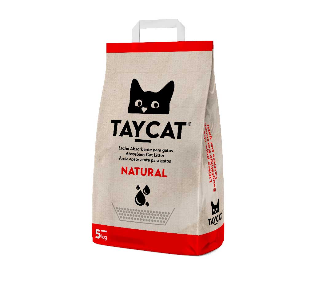 Litière absorbante Taycat 5kg (prix affiché) / 10kg