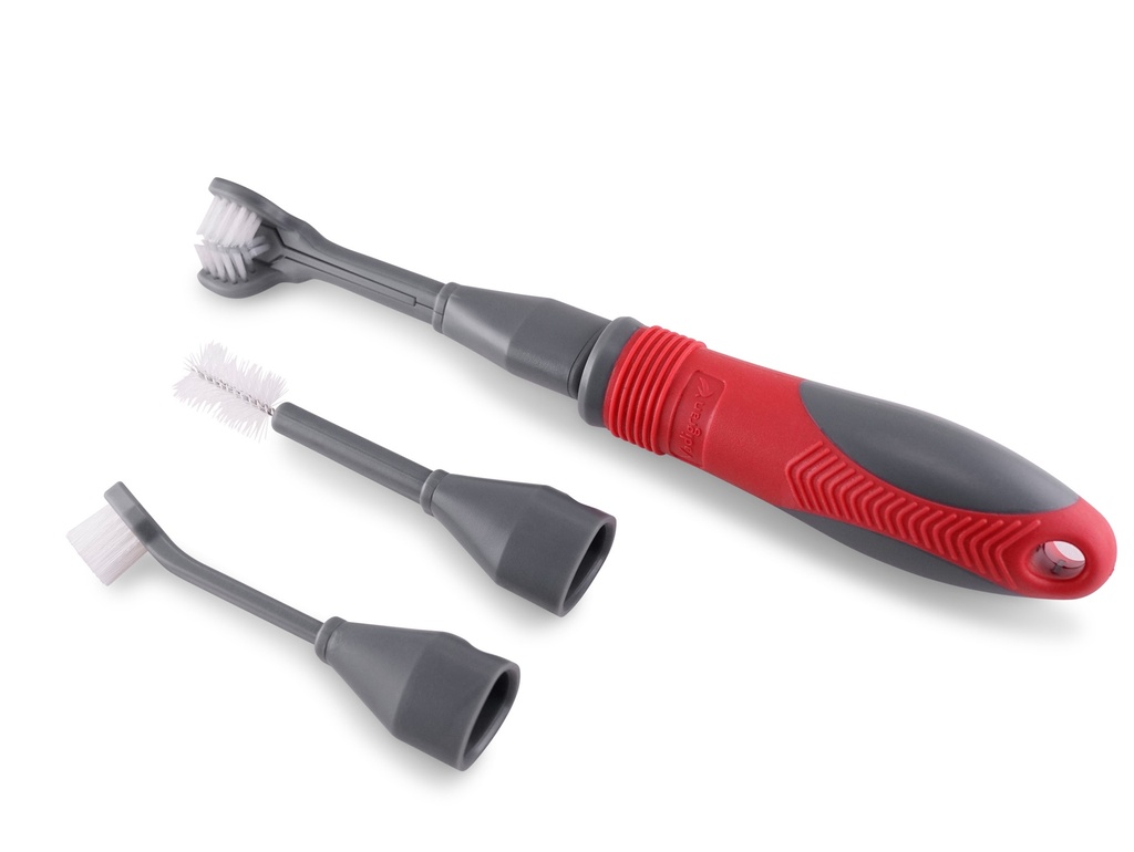 Brosse à dents 3 en 1 pour chien