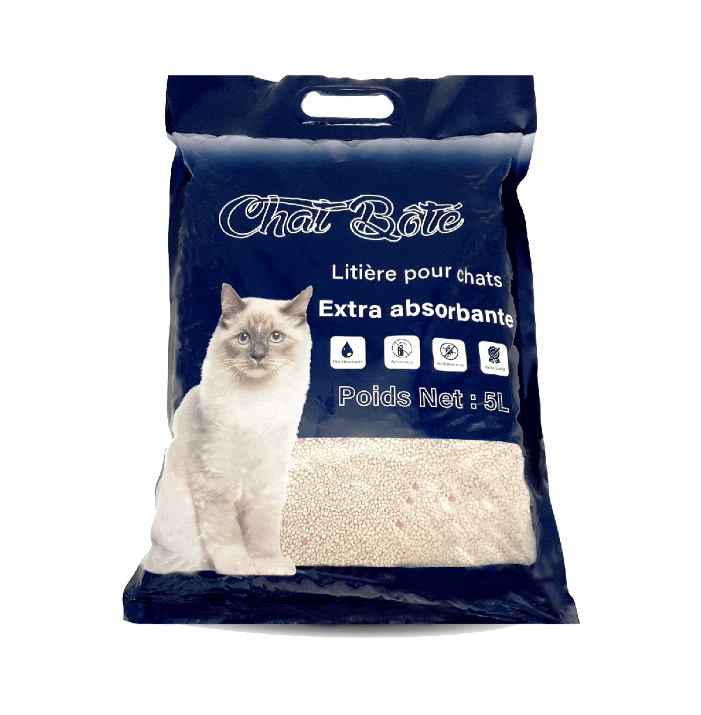 Litière pour chat agglomérante Chat Bôté