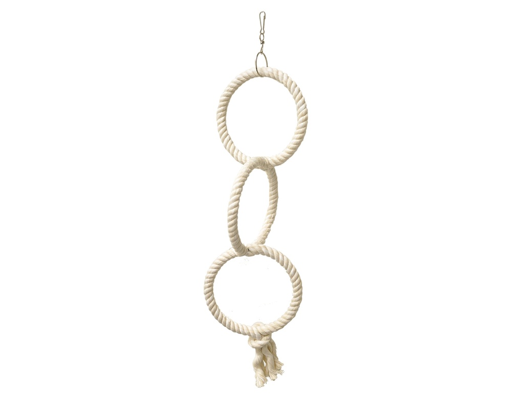 Anneau triple en coton Vadigran 48cm x 14cm