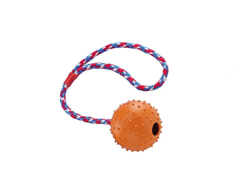 Balle en caoutchouc avec corde Nobby