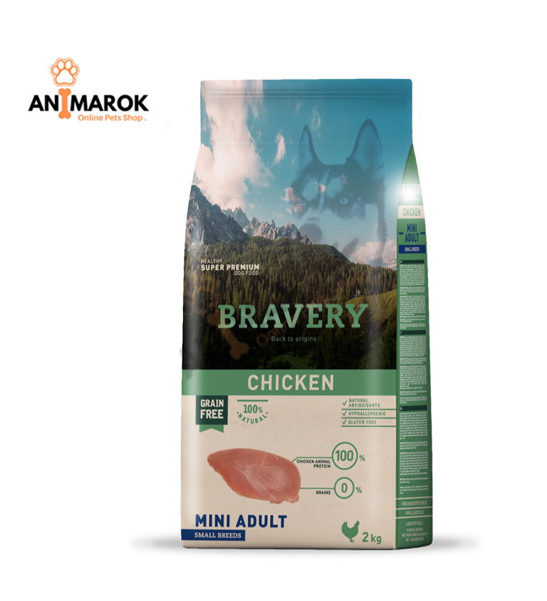BRAVERY Poulet chien... — 2KG
