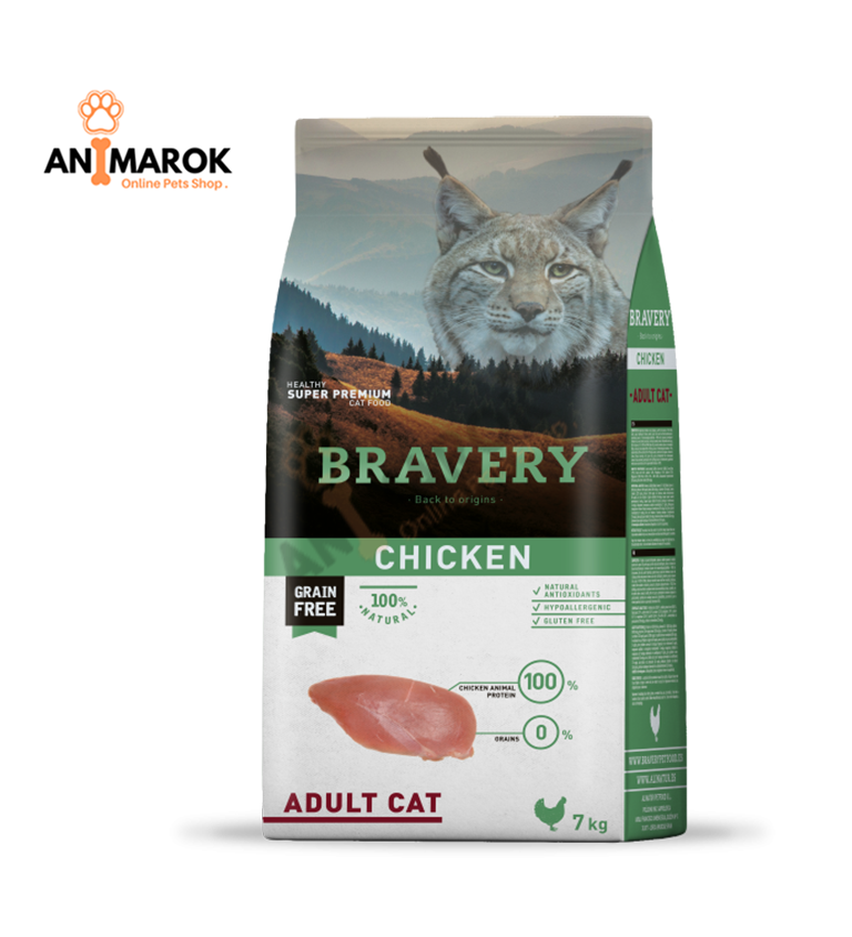 BRAVERY Poulet chat... — 7KG