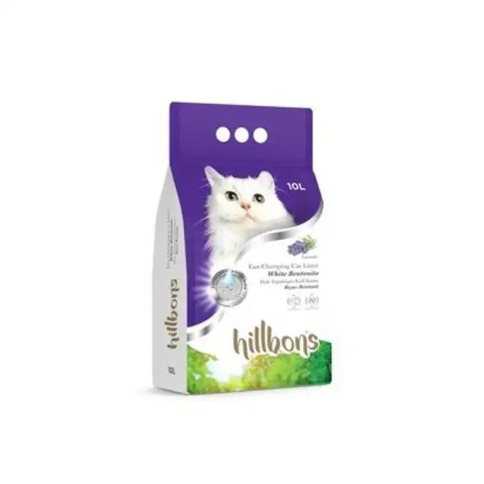 HILLBONS Litière agglomérante pour chat  Parfum Lavande