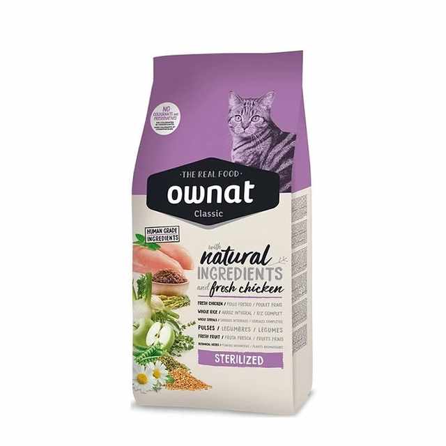 Croquettes Ownat Classic Sterilized,15KG