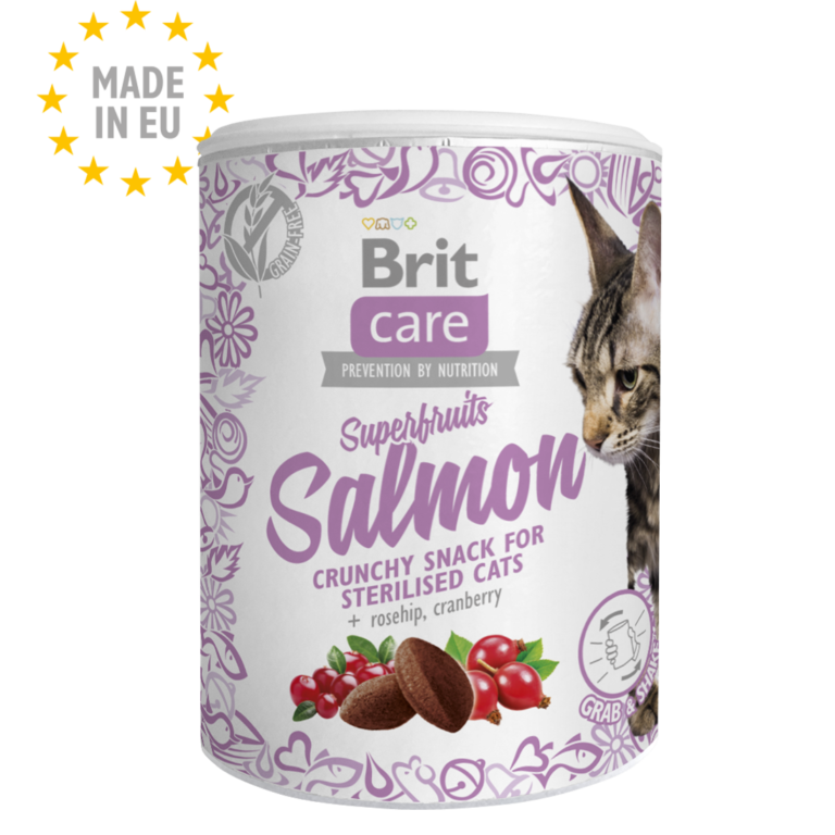 Brit Sterilised Cat Salmon 100g