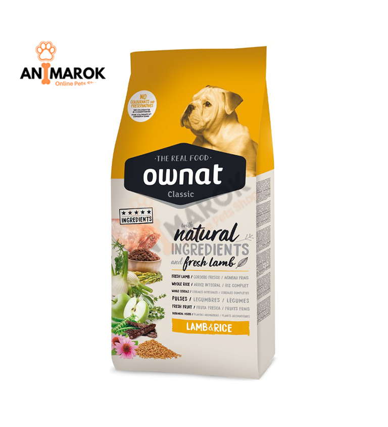 Ownat Ultra Medium Lamb&Rice 14+3kg