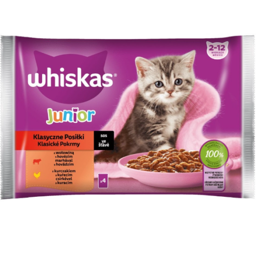 Whiskas junior la volaille 85g