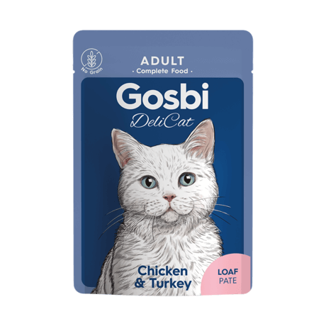 GOSBI DELICATE ADULT CHICKEN SALMON 70 GR