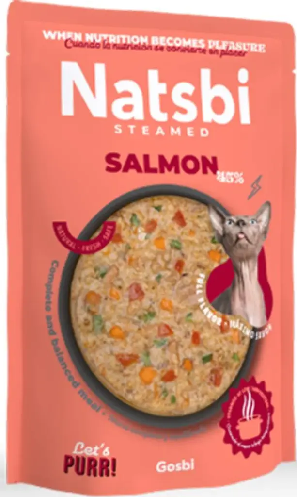 Natsbi Cat Steamed Salmon 80G