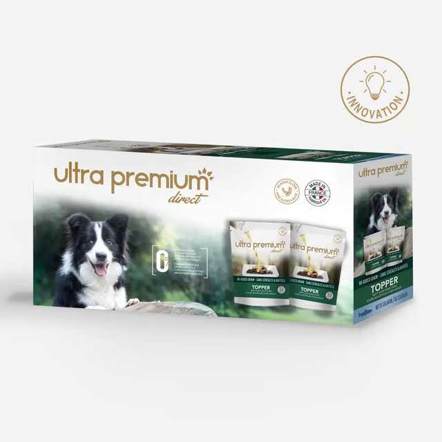 Ultra Premium Topper au saumon et petit poids Innovation