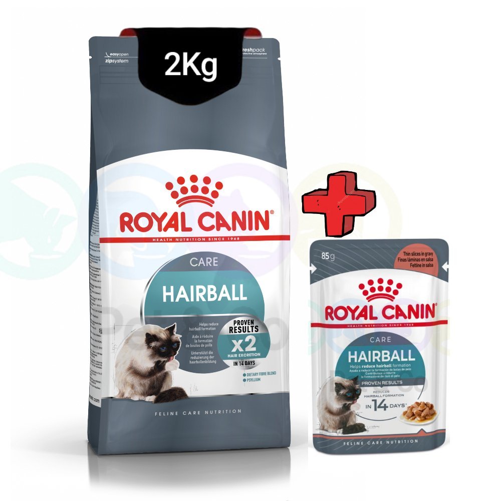 Royal Canin Kibbles for Cats to reduce hairballs 2Kg