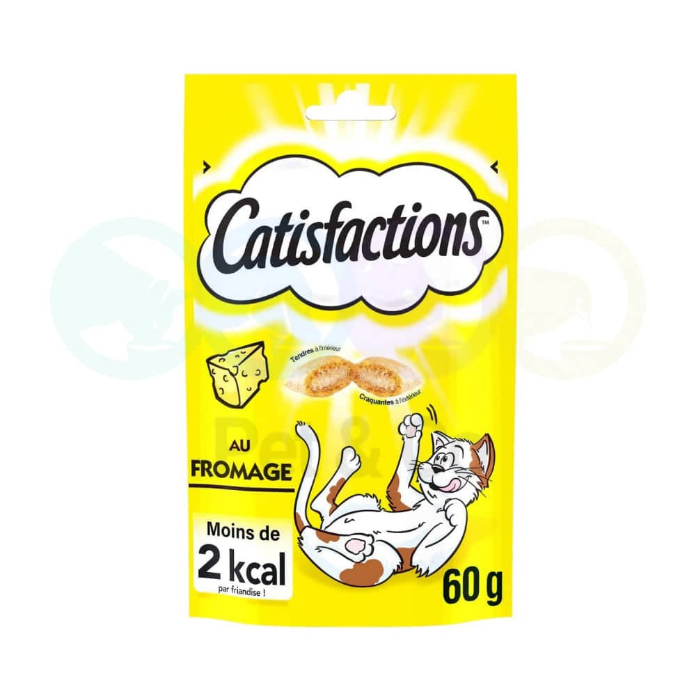 Catisfactions Cats Treats with Cheese 60g